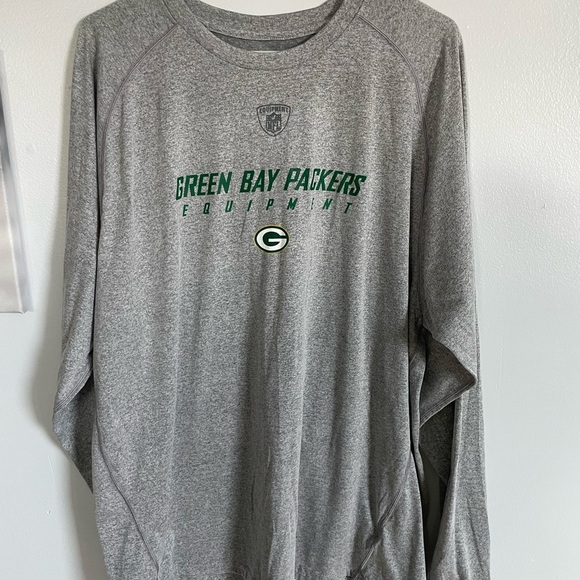 NFL Other - NFL Gray Green Bay Packers Long Sleeve Tee